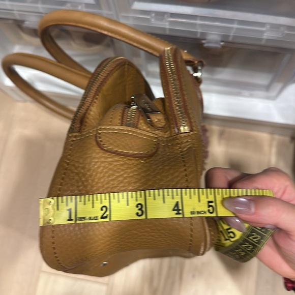 Cole Haan Leather double strap work bag. Leather tassel included - Picture 7 of 7